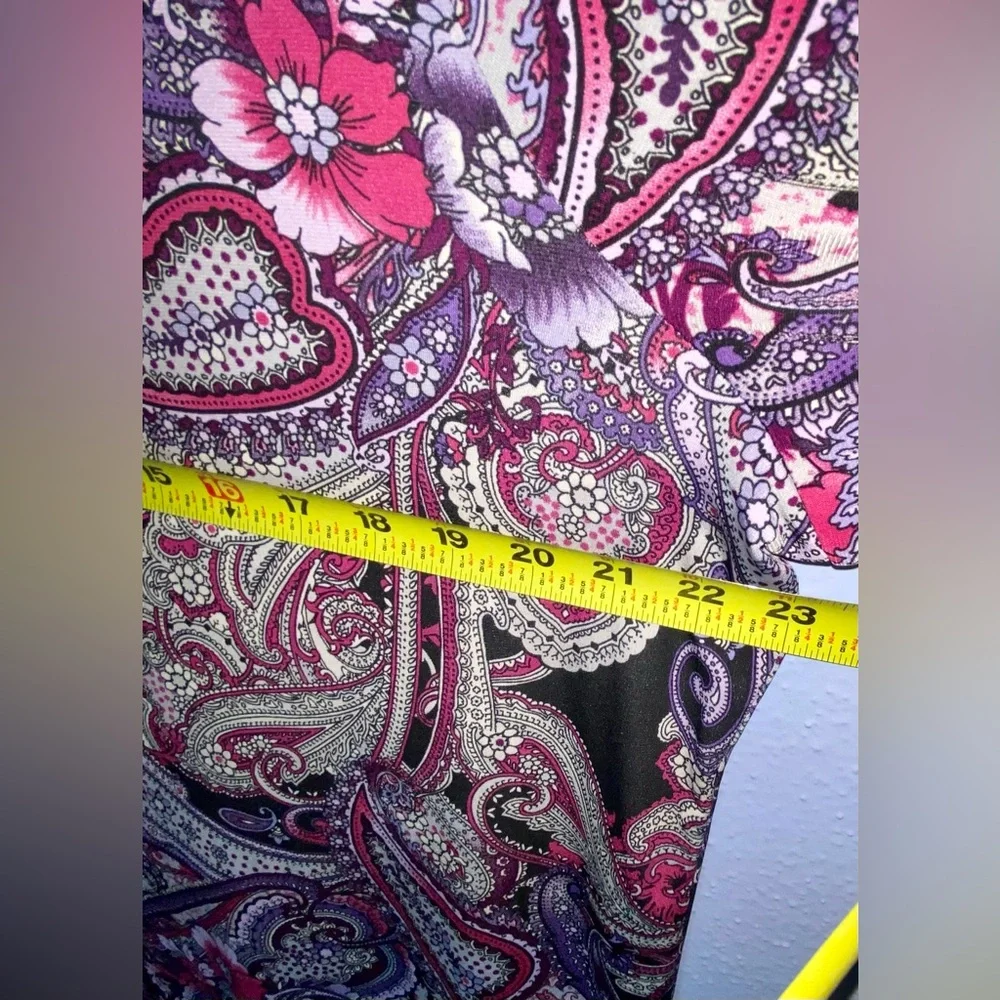Women’s Susan graver paisley blouse XL - Picture 5 of 8